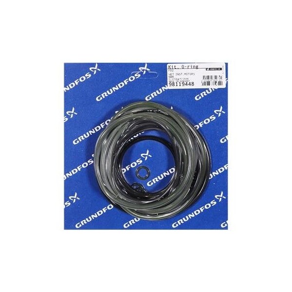 Pump Repair Kits- Kit, O-ring set for wet motor NBR.